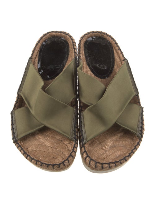 Jimmy Choo Satin Braided Accents Espadrilles