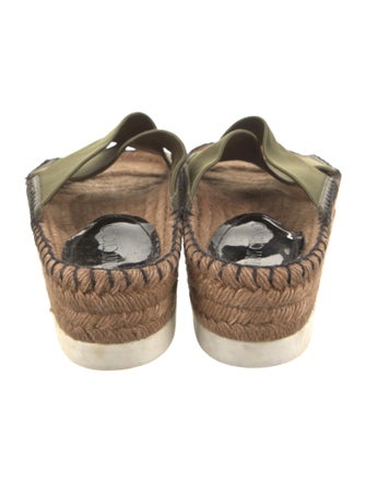 Jimmy Choo Satin Braided Accents Espadrilles