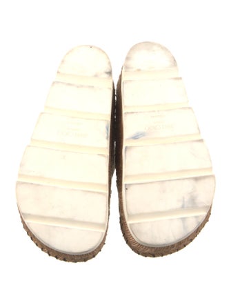 Jimmy Choo Satin Braided Accents Espadrilles