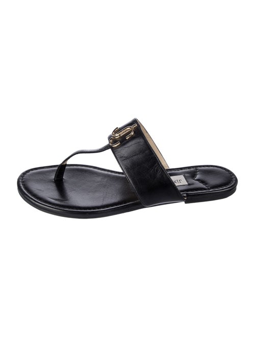 Jimmy Choo Leather Slides
