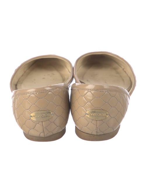 Jimmy Choo Leather D'Orsay Flats