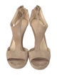 Jimmy Choo Suede T-Strap Sandals