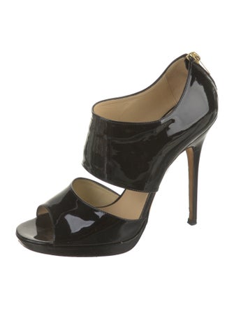 Jimmy Choo Patent Leather Sandals