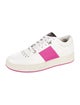 Jimmy Choo Leather Colorblock Pattern Sneakers