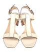 Jimmy Choo Leather T-Strap Sandals