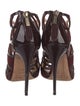 Jimmy Choo Suede Cutout Accent Pumps