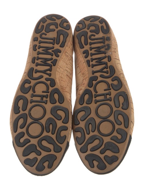 Jimmy Choo Colorblock Pattern Ballet Flats