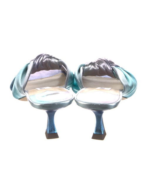 Jimmy Choo Leather Slides