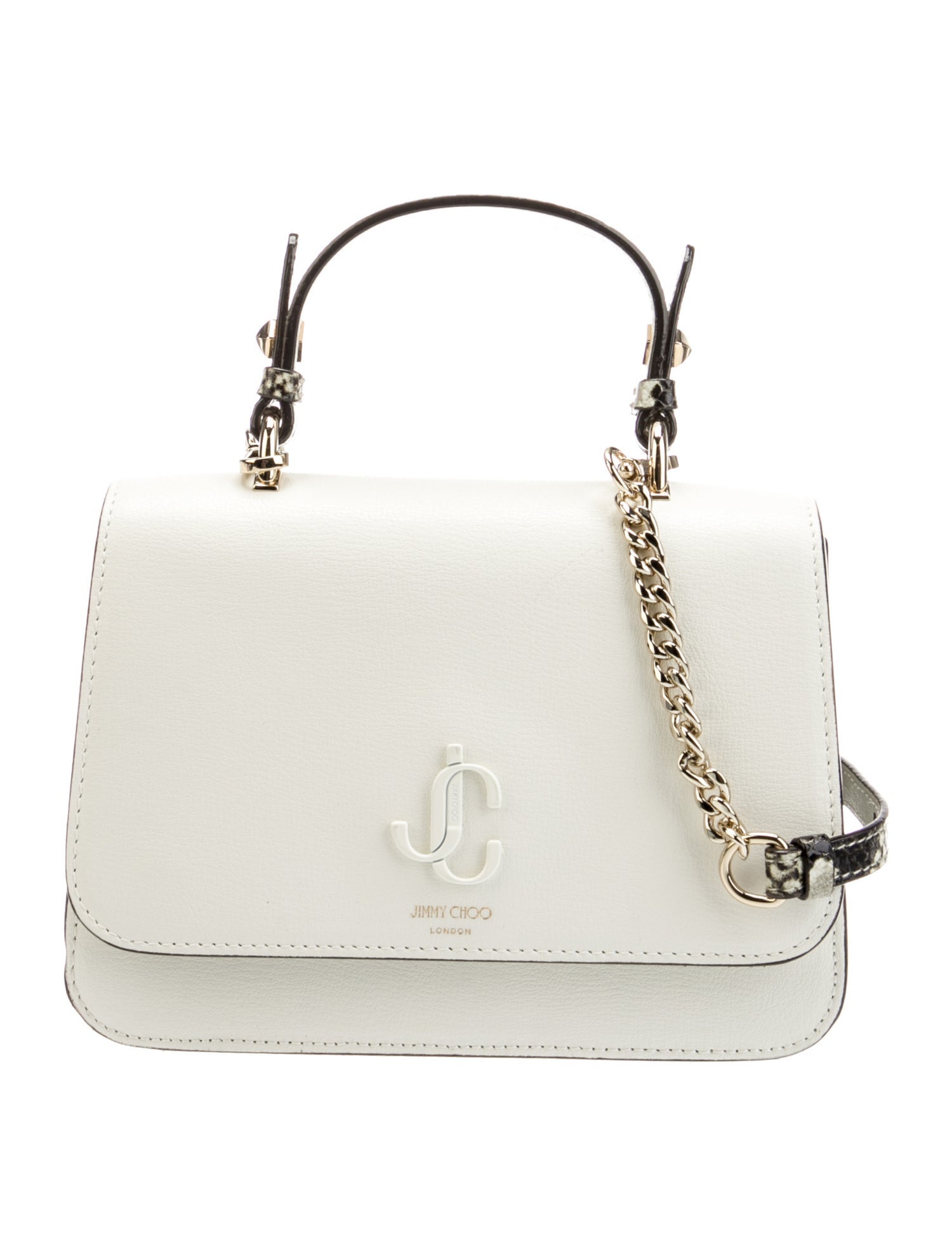 Jimmy Choo Leather JC Handle Bag