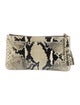 Jimmy Choo Embossed Leather Clutch