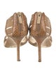 Jimmy Choo Snakeskin Animal Print Sandals