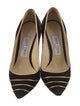 Jimmy Choo Suede Colorblock Pattern Pumps
