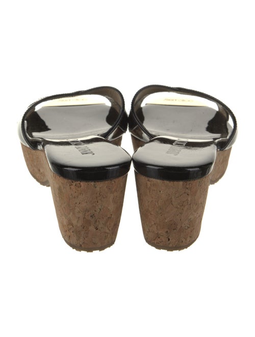 Jimmy Choo Patent Leather Slides