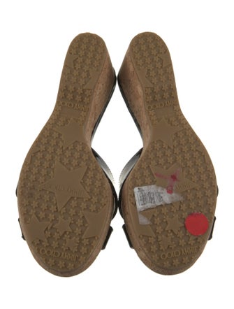 Jimmy Choo Patent Leather Slides