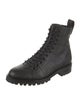 Jimmy Choo Leather Combat Boots