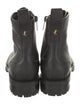 Jimmy Choo Leather Combat Boots