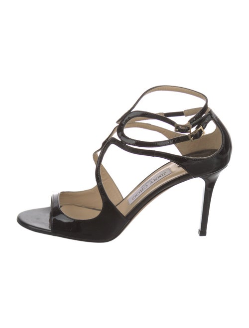 Jimmy Choo Patent Leather Sandals
