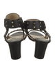 Jimmy Choo Leather Studded Accents Sandals