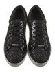 Jimmy Choo Glitter Studded Accents Sneakers