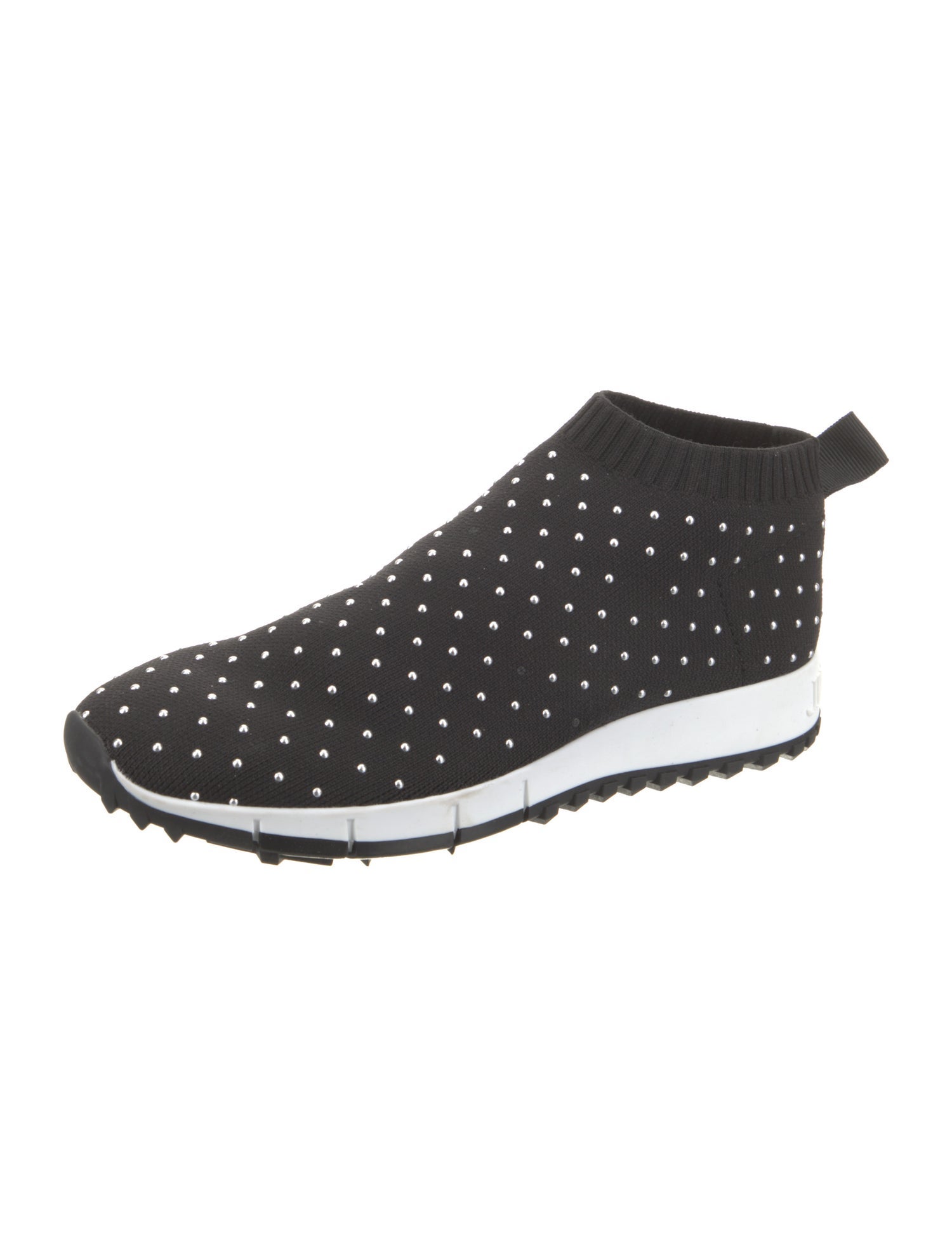Jimmy Choo Studded Accents Sock Sneakers
