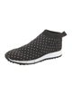 Jimmy Choo Studded Accents Sock Sneakers