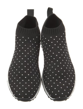 Jimmy Choo Studded Accents Sock Sneakers