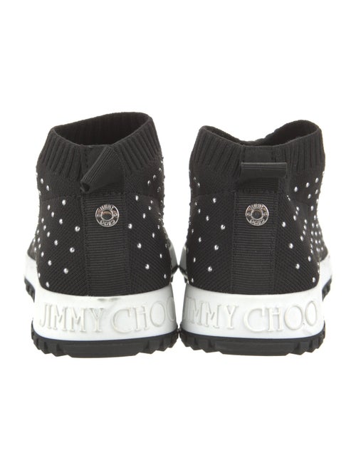 Jimmy Choo Studded Accents Sock Sneakers