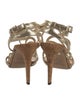 Jimmy Choo Embossed Leather Sandals