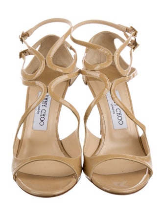 Jimmy Choo Patent Leather Sandals