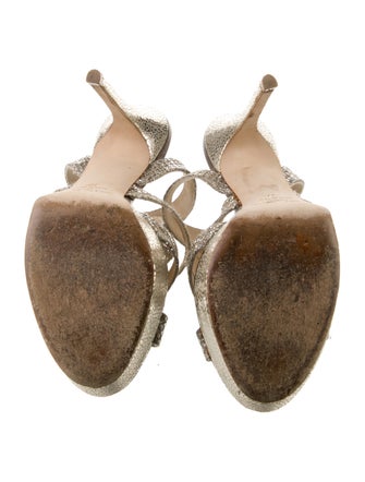 Jimmy Choo Glitter Sandals