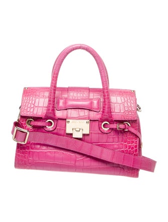 Jimmy Choo Leather Top Handle Bag