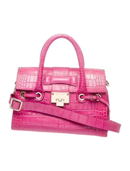 Jimmy Choo Leather Top Handle Bag