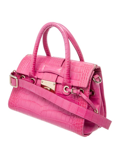 Jimmy Choo Leather Top Handle Bag