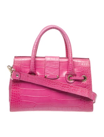 Jimmy Choo Leather Top Handle Bag