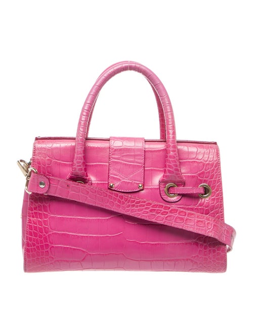 Jimmy Choo Leather Top Handle Bag