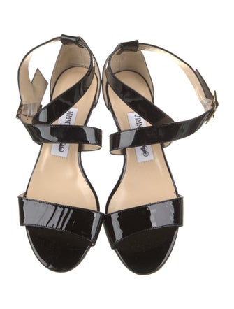 Jimmy Choo Patent Leather Sandals
