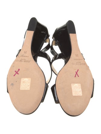 Jimmy Choo Patent Leather Sandals