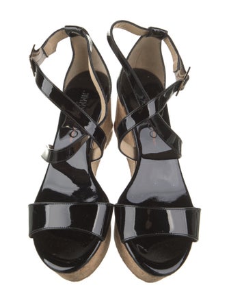 Jimmy Choo Patent Leather Sandals