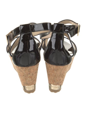 Jimmy Choo Patent Leather Sandals