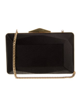 Jimmy Choo Suede Minaudière