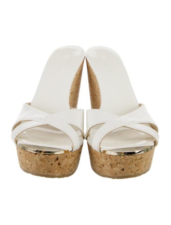 Jimmy Choo Patent Leather Mules