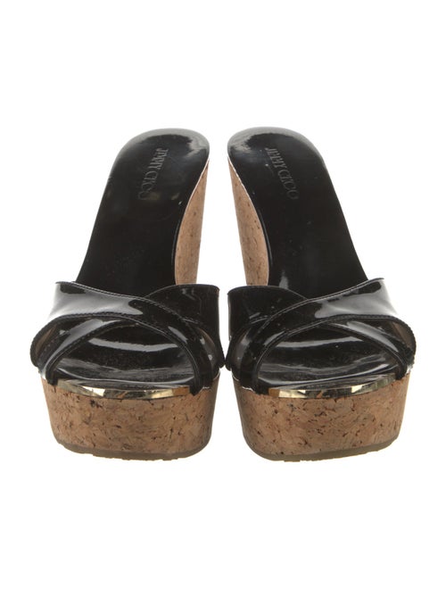 Jimmy Choo Patent Leather Mules