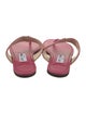 Jimmy Choo Leather Slides