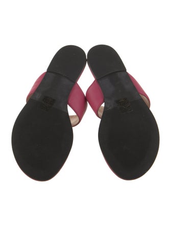 Jimmy Choo Leather Slides
