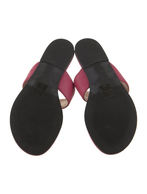 Jimmy Choo Leather Slides