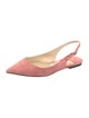 Jimmy Choo Suede Slingback Flats