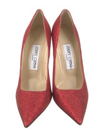 Jimmy Choo Glitter Pumps