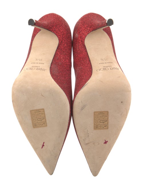 Jimmy Choo Glitter Pumps