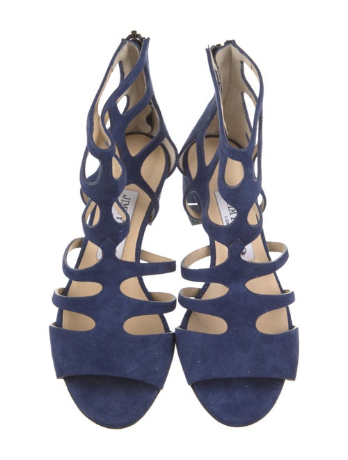 Jimmy Choo Suede Gladiator Sandals