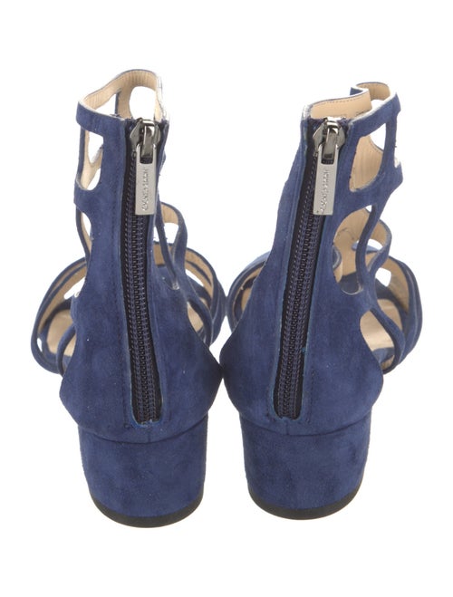 Jimmy Choo Suede Gladiator Sandals